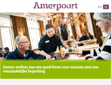 Tablet Screenshot of amerpoort.nl